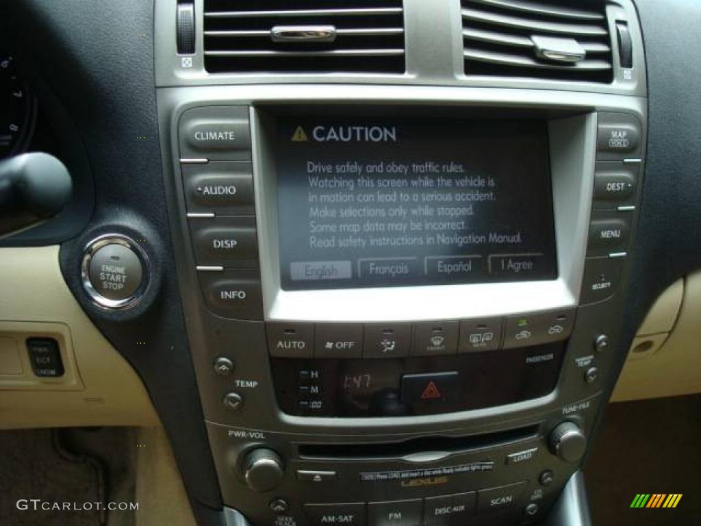 2006 IS 250 AWD - Crystal White / Cashmere Beige photo #13