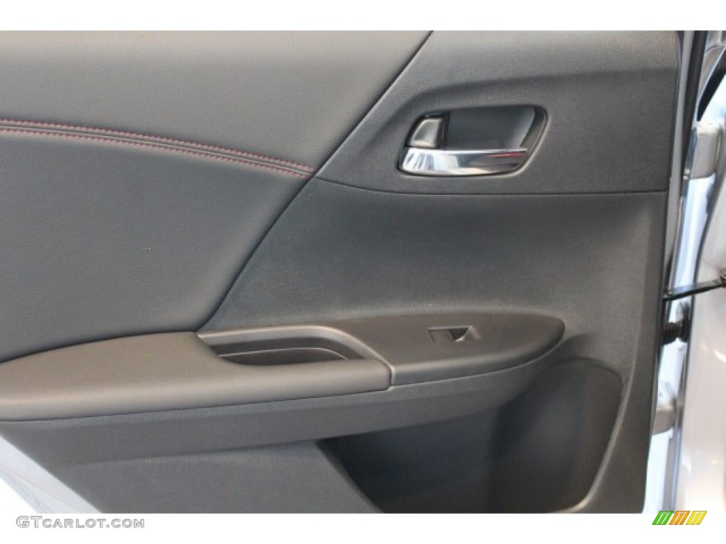 2017 Accord Sport Special Edition Sedan - Lunar Silver Metallic / Black photo #26