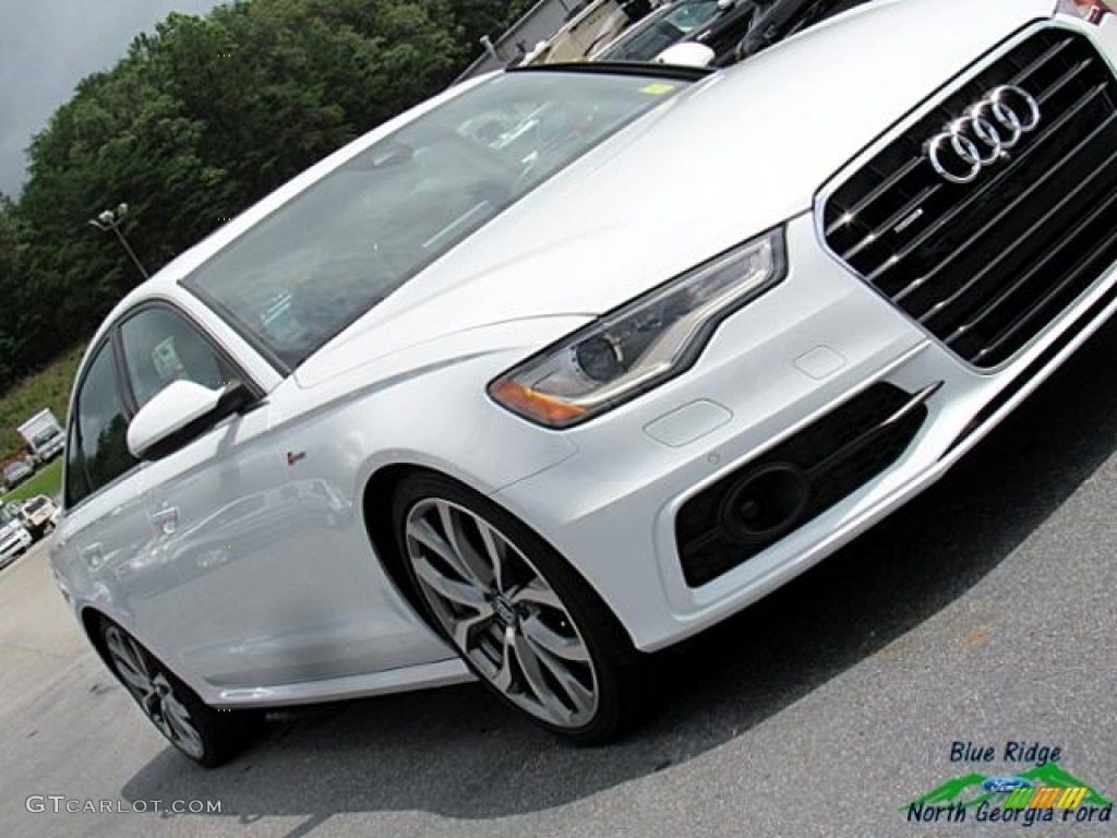 2013 A6 3.0T quattro Sedan - Glacier White Metallic / Nougat Brown photo #39