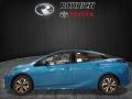 2017 Blue Magnetism Toyota Prius Prime Advance  photo #3