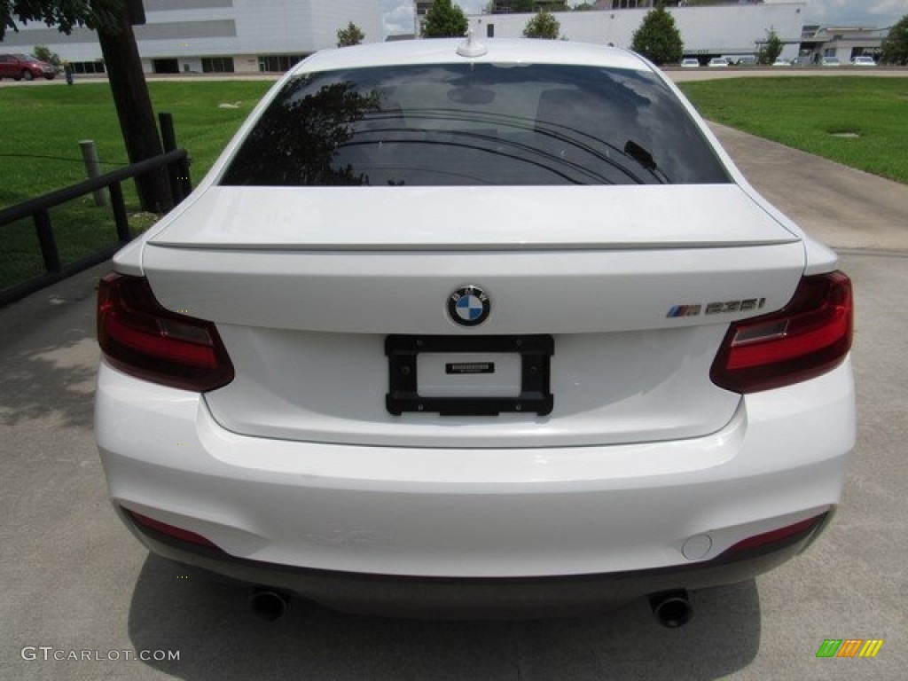 2014 M235i Coupe - Alpine White / Coral Red/Black photo #8