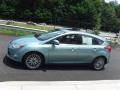 2012 Frosted Glass Metallic Ford Focus SEL 5-Door  photo #7