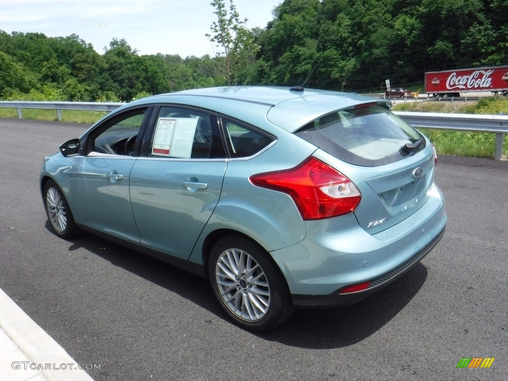 2012 Focus SEL 5-Door - Frosted Glass Metallic / Stone photo #8