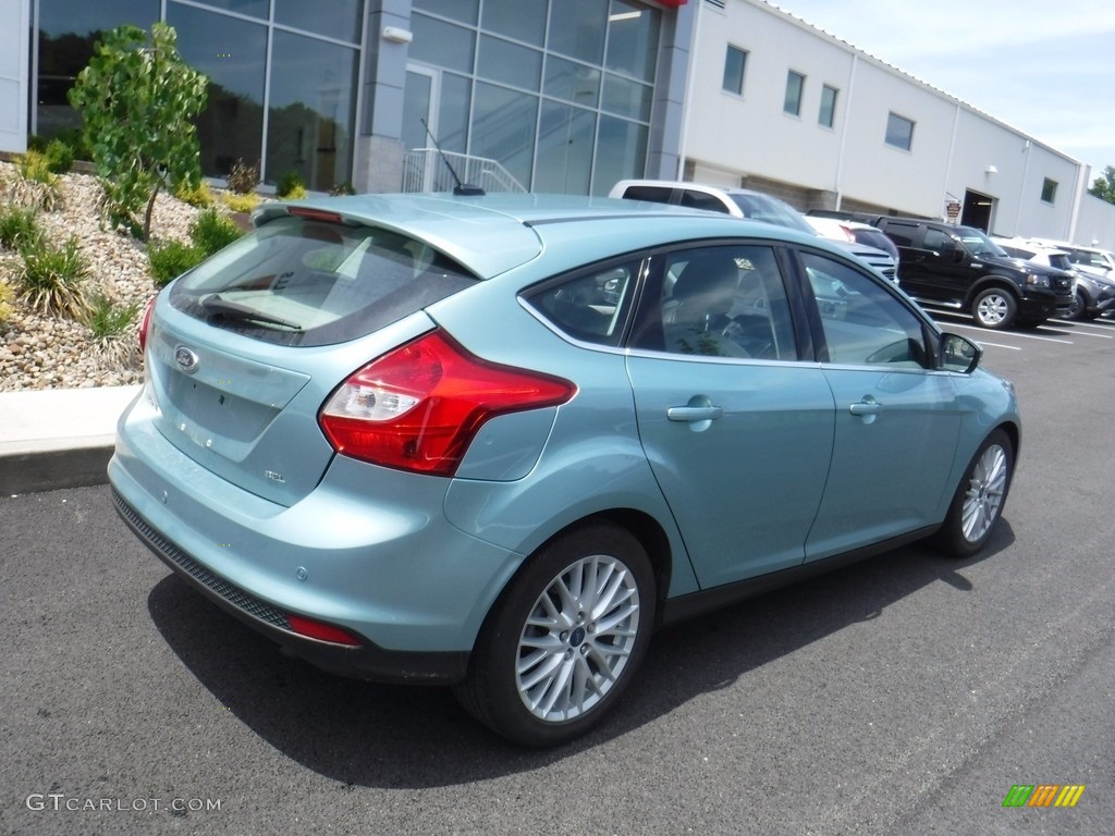 2012 Focus SEL 5-Door - Frosted Glass Metallic / Stone photo #9