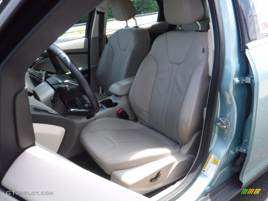 2012 Focus SEL 5-Door - Frosted Glass Metallic / Stone photo #13