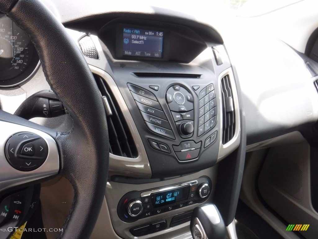 2012 Focus SEL 5-Door - Frosted Glass Metallic / Stone photo #16