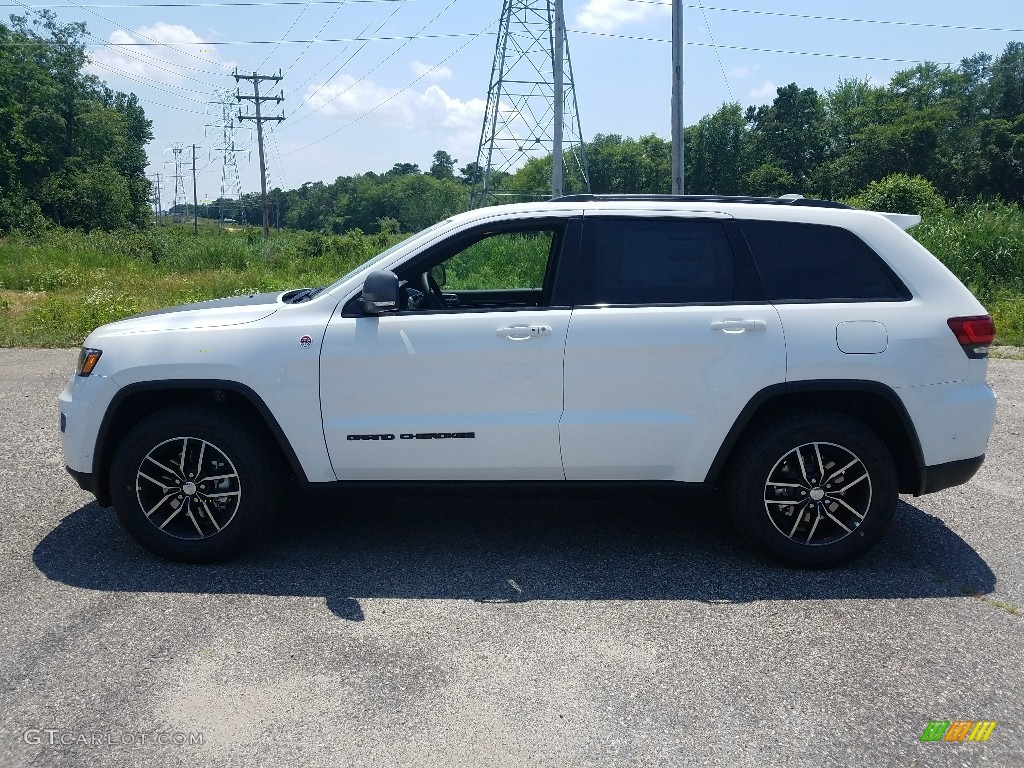 2017 Grand Cherokee Trailhawk 4x4 - Bright White / Black photo #3