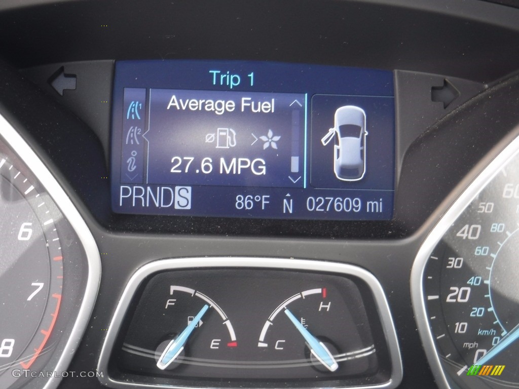 2012 Focus SEL 5-Door - Frosted Glass Metallic / Stone photo #30