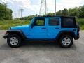 2017 Chief Blue Jeep Wrangler Unlimited Sport 4x4  photo #3