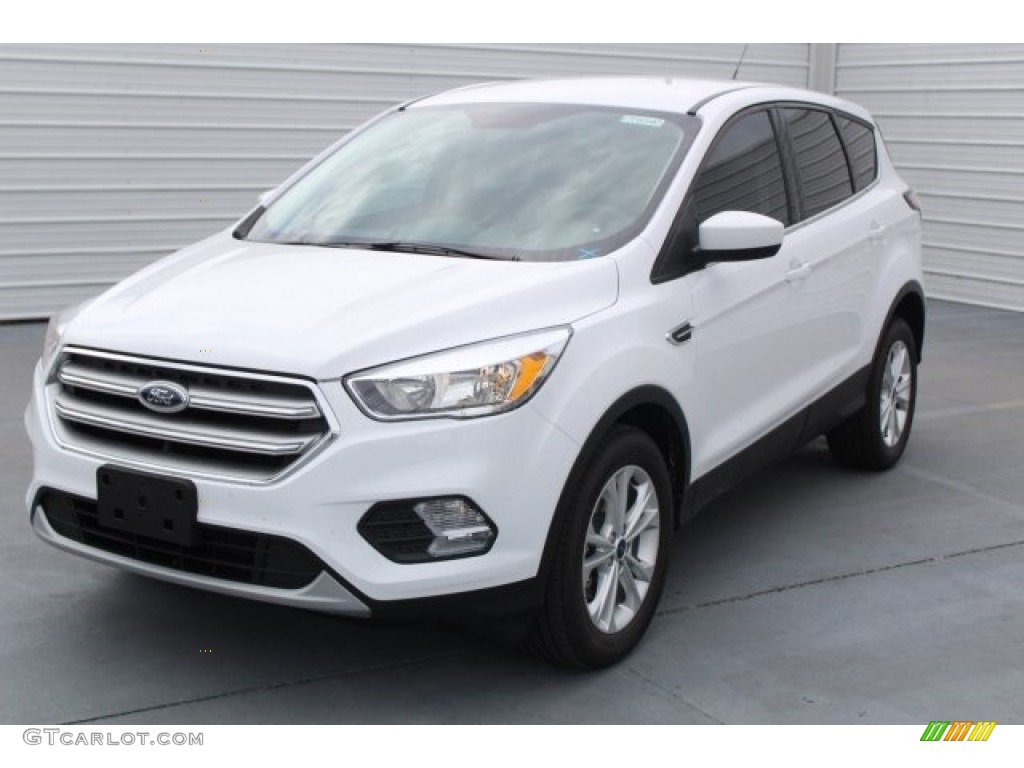 2017 Escape SE - Oxford White / Charcoal Black photo #3