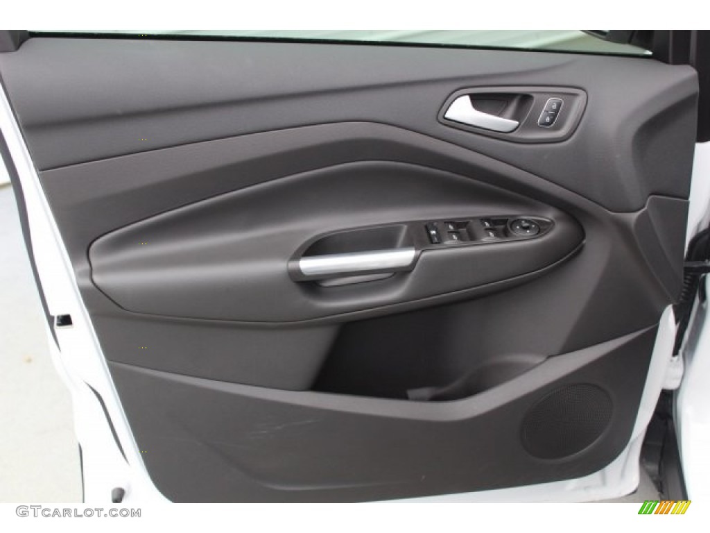 2017 Escape SE - Oxford White / Charcoal Black photo #11