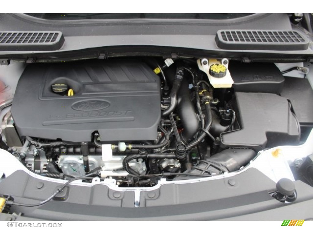 2017 Escape SE - Oxford White / Charcoal Black photo #28