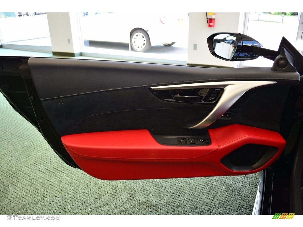 2017 Acura NSX Standard NSX Model Red Door Panel Photo #121497953