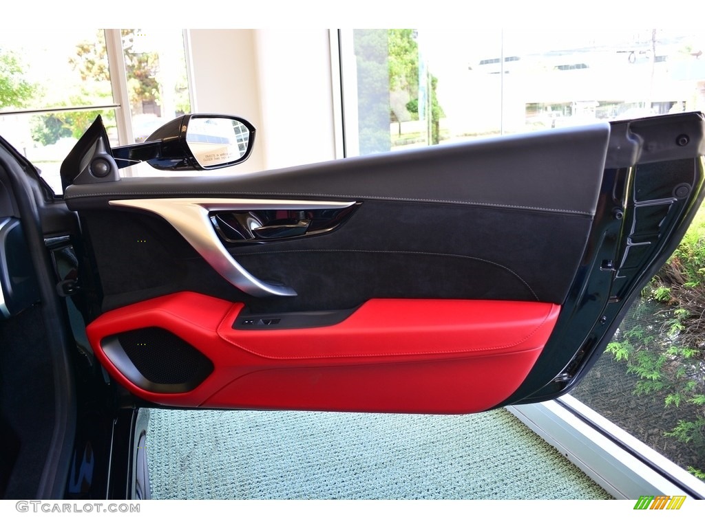 2017 Acura NSX Standard NSX Model Red Door Panel Photo #121498431