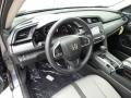 2017 Burgundy Night Pearl Honda Civic LX Sedan  photo #9