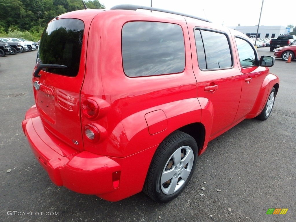 2008 HHR LS - Victory Red / Ebony Black photo #4