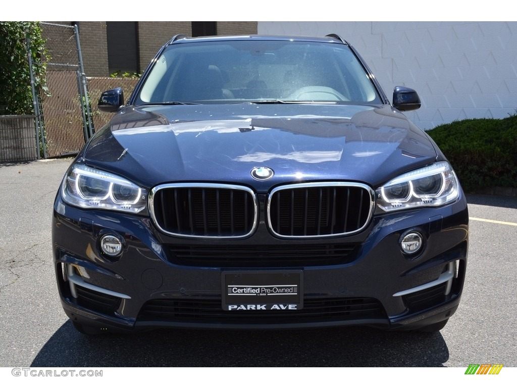 2015 X5 xDrive35d - Imperial Blue Metallic / Mocha photo #7