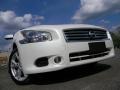Pearl White 2014 Nissan Maxima 3.5 SV Premium