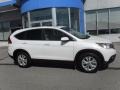 2013 White Diamond Pearl Honda CR-V EX AWD  photo #2