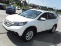 2013 White Diamond Pearl Honda CR-V EX AWD  photo #6