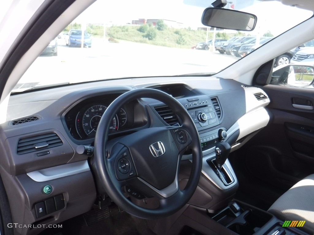2013 CR-V EX AWD - White Diamond Pearl / Gray photo #11