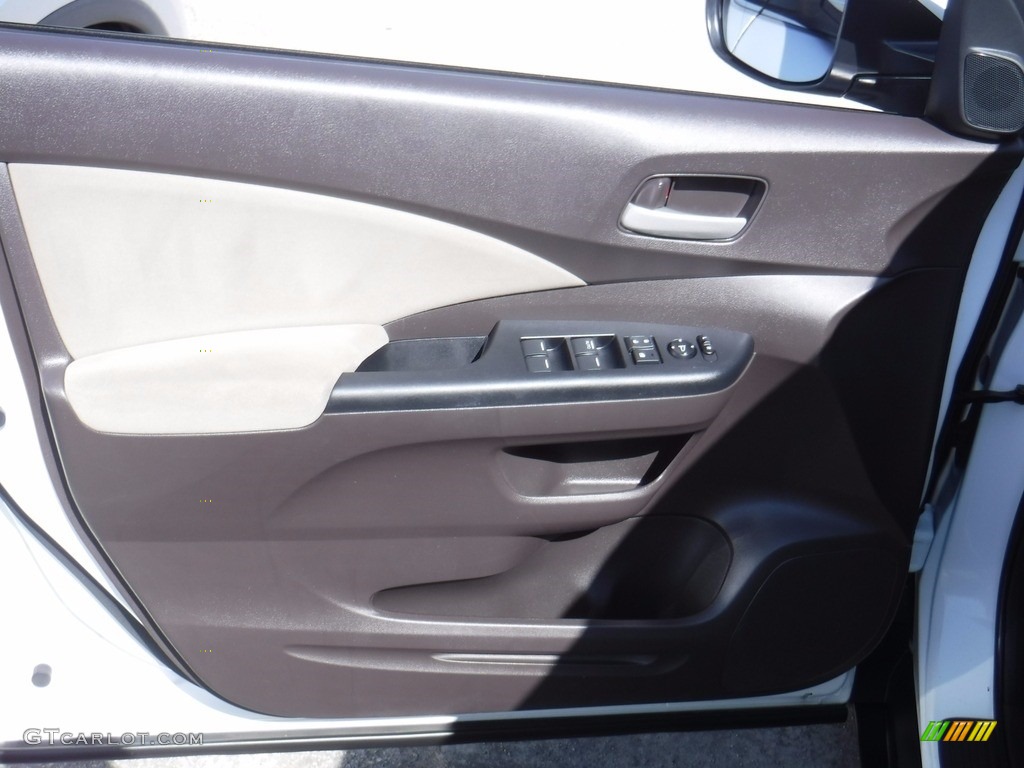 2013 CR-V EX AWD - White Diamond Pearl / Gray photo #15