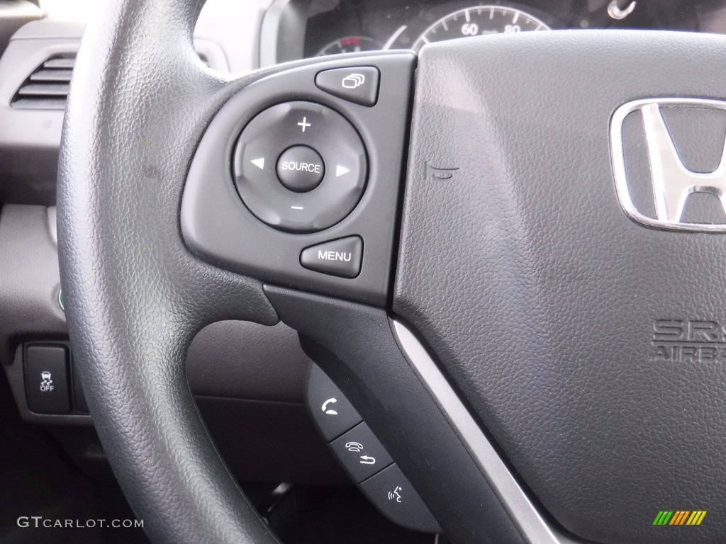 2013 CR-V EX AWD - White Diamond Pearl / Gray photo #20