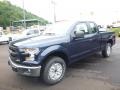 2017 Blue Jeans Ford F150 XL SuperCab 4x4  photo #4