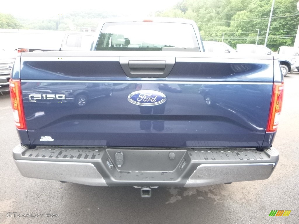 2017 F150 XL SuperCab 4x4 - Blue Jeans / Earth Gray photo #6