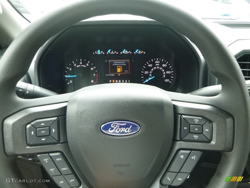 2017 F150 XL SuperCab 4x4 - Ingot Silver / Earth Gray photo #15