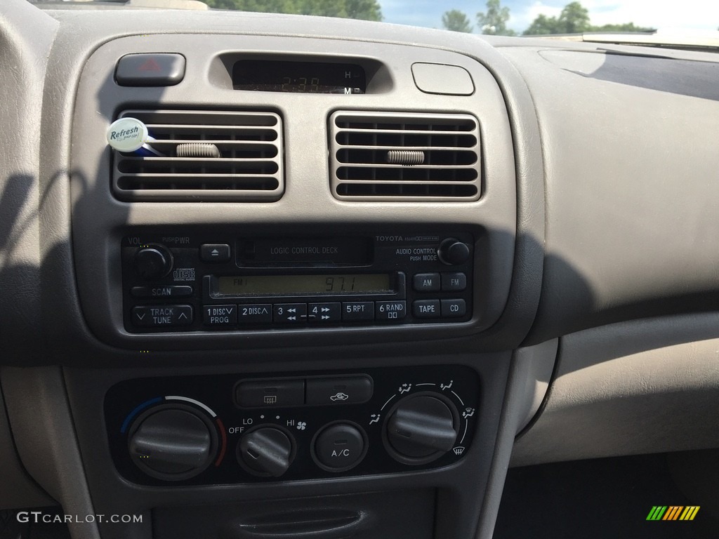 2001 Corolla LE - Silverstream Opal / Light Charcoal photo #10