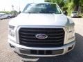 2017 Ingot Silver Ford F150 XL SuperCab 4x4  photo #7