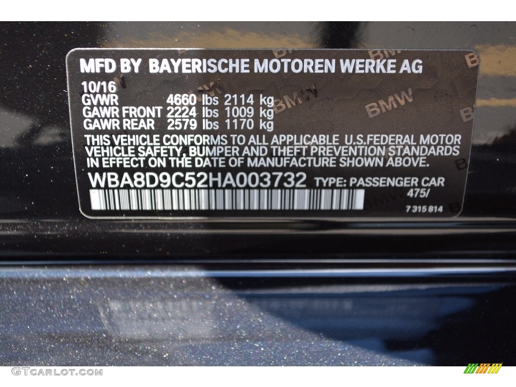 2017 3 Series 330i xDrive Sedan - Black Sapphire Metallic / Black photo #33