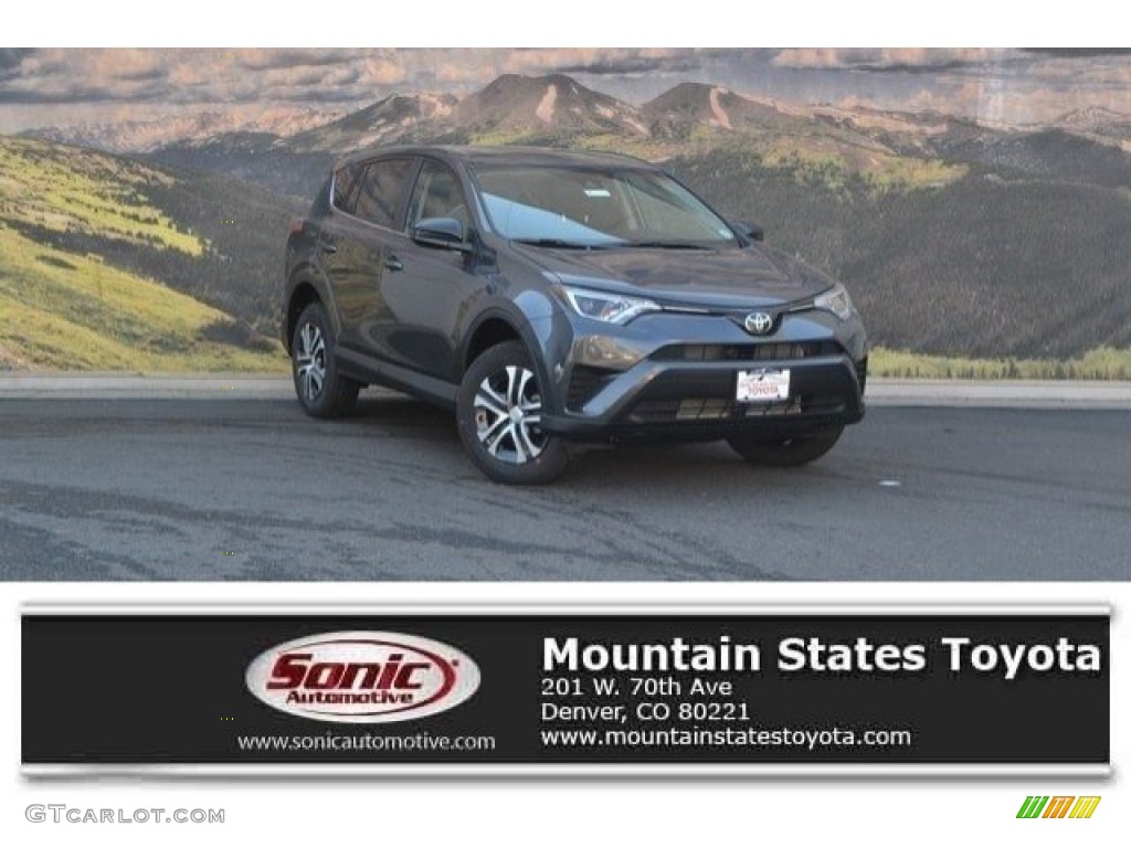 2017 RAV4 LE AWD - Magnetic Gray Metallic / Black photo #1