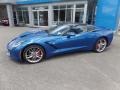 2016 Laguna Blue Metallic Chevrolet Corvette Stingray Coupe  photo #2