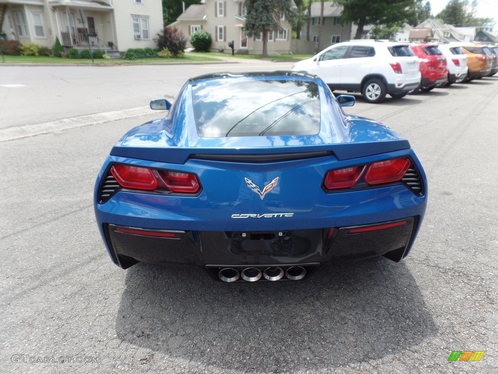 2016 Corvette Stingray Coupe - Laguna Blue Metallic / Jet Black photo #5