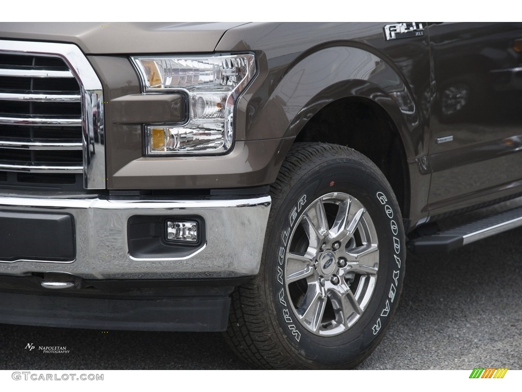 2017 F150 XLT SuperCab 4x4 - Caribou / Light Camel photo #2