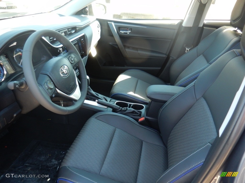 2017 Corolla SE - Slate Metallic / Black photo #3