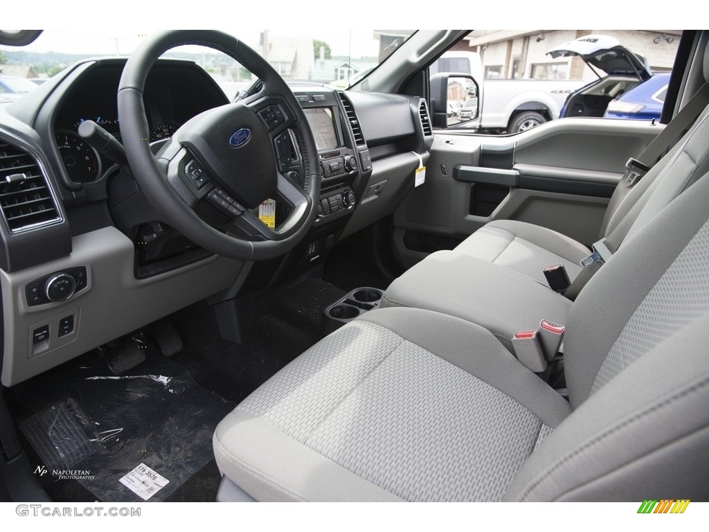 2017 F150 XLT SuperCrew 4x4 - Blue Jeans / Earth Gray photo #8