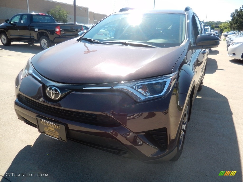 2017 RAV4 LE AWD - Black / Black photo #1