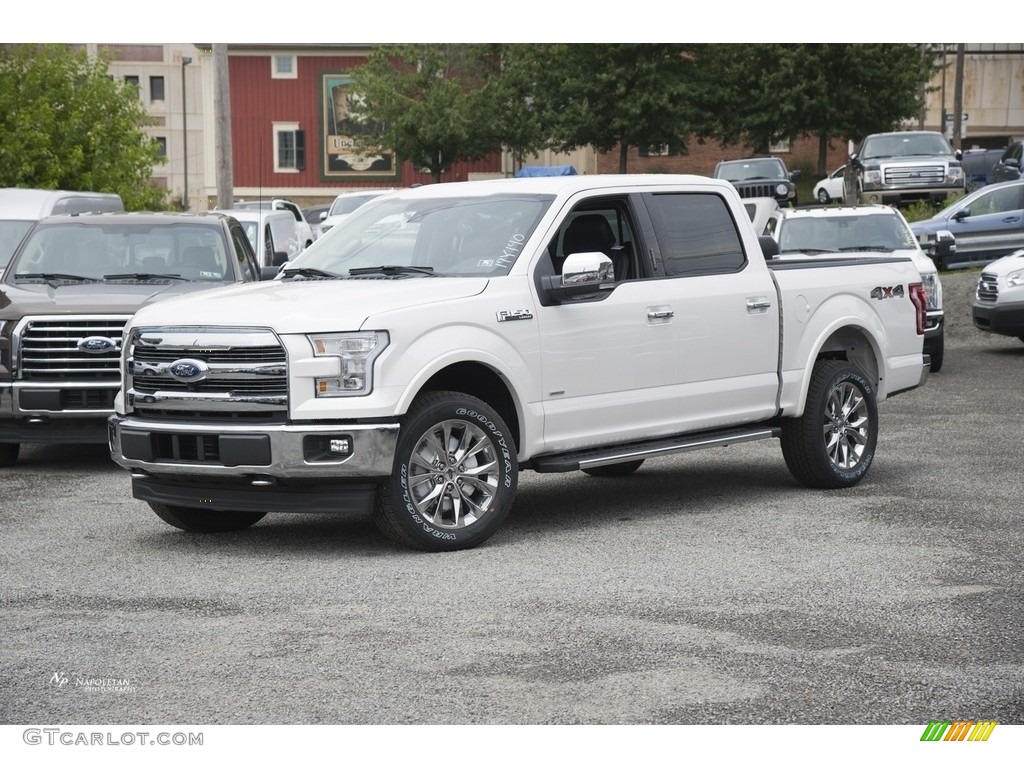 White Platinum Ford F150