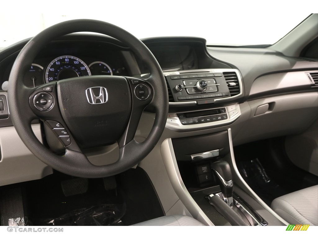 2014 Accord LX Sedan - Obsidian Blue Pearl / Gray photo #7