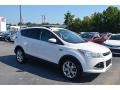 2013 White Platinum Metallic Tri-Coat Ford Escape SEL 1.6L EcoBoost 4WD  photo #1