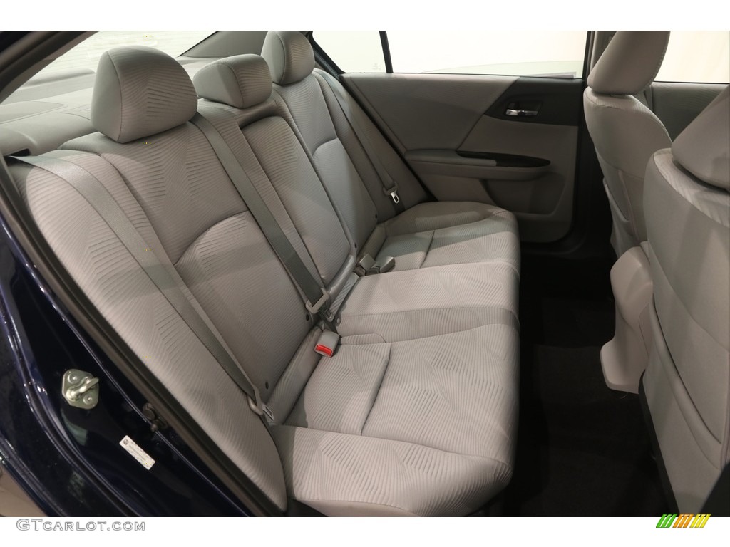 2014 Accord LX Sedan - Obsidian Blue Pearl / Gray photo #15