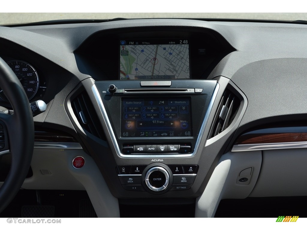 2016 MDX SH-AWD Technology - Fathom Blue Pearl / Graystone photo #16