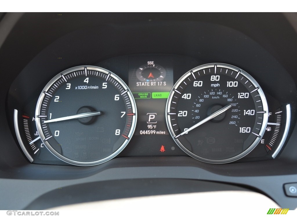 2016 MDX SH-AWD Technology - Fathom Blue Pearl / Graystone photo #21