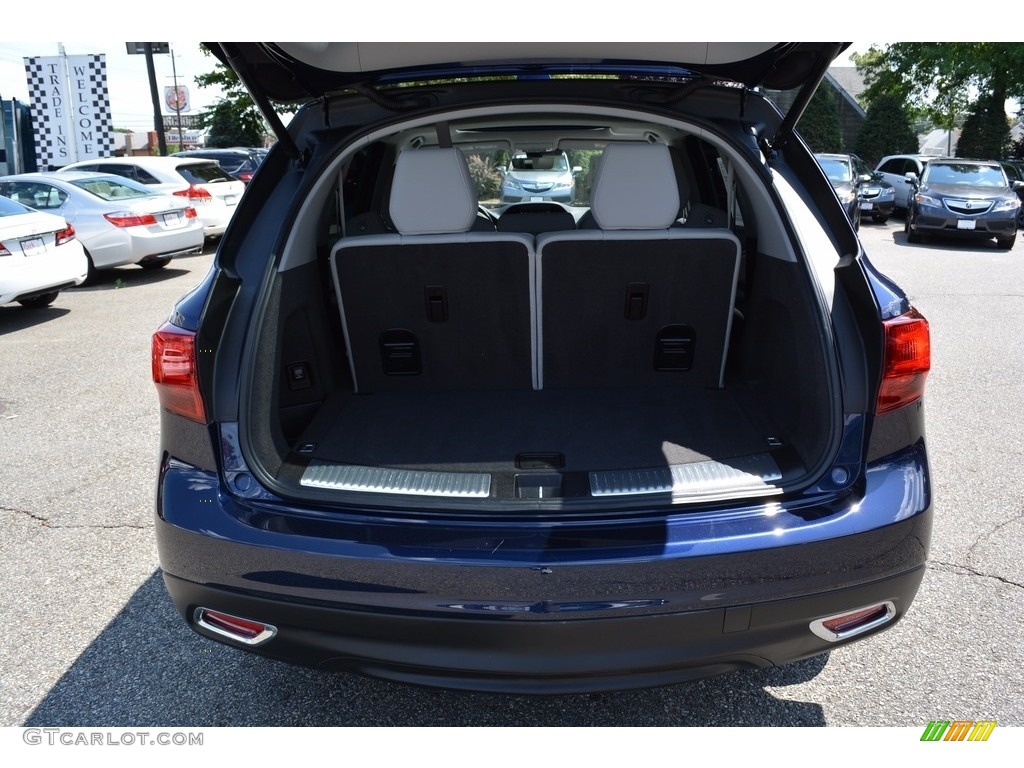 2016 MDX SH-AWD Technology - Fathom Blue Pearl / Graystone photo #23