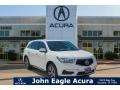 2017 White Diamond Pearl Acura MDX   photo #1