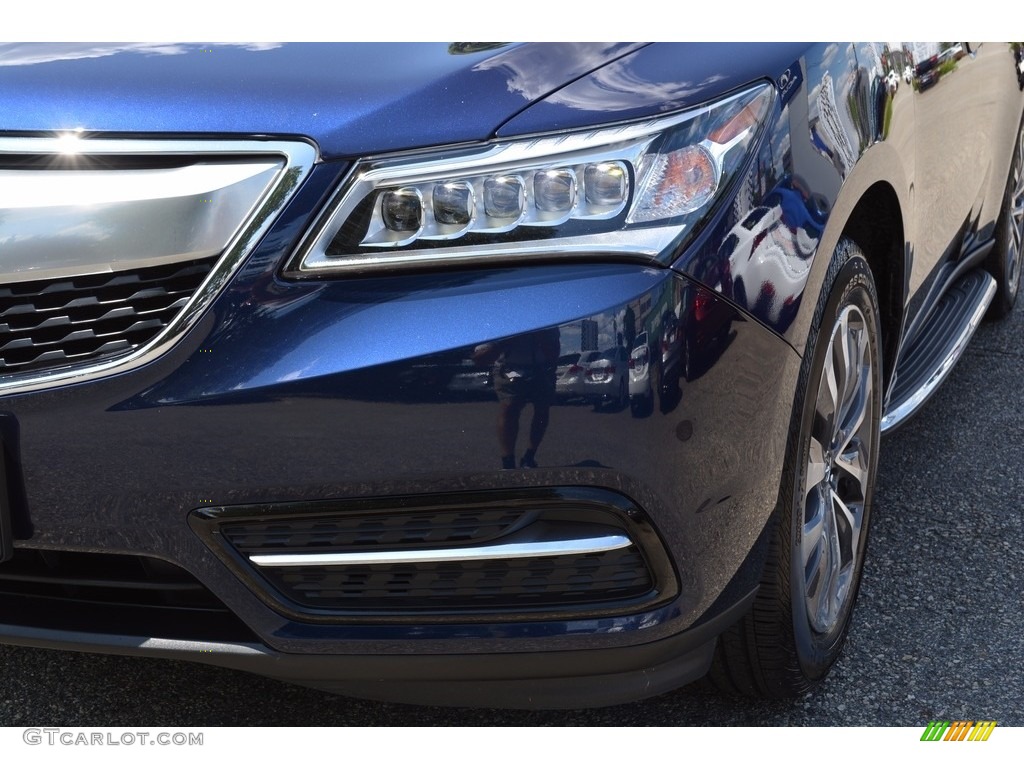 2016 MDX SH-AWD Technology - Fathom Blue Pearl / Graystone photo #32