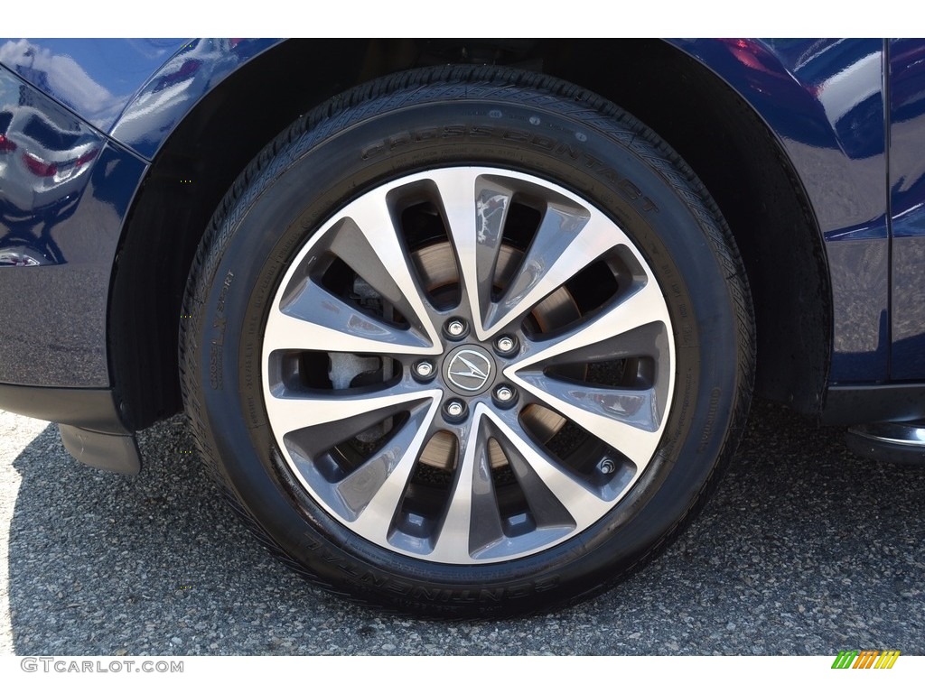 2016 MDX SH-AWD Technology - Fathom Blue Pearl / Graystone photo #33